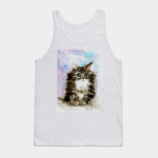 Cuddly kitten Tank Top